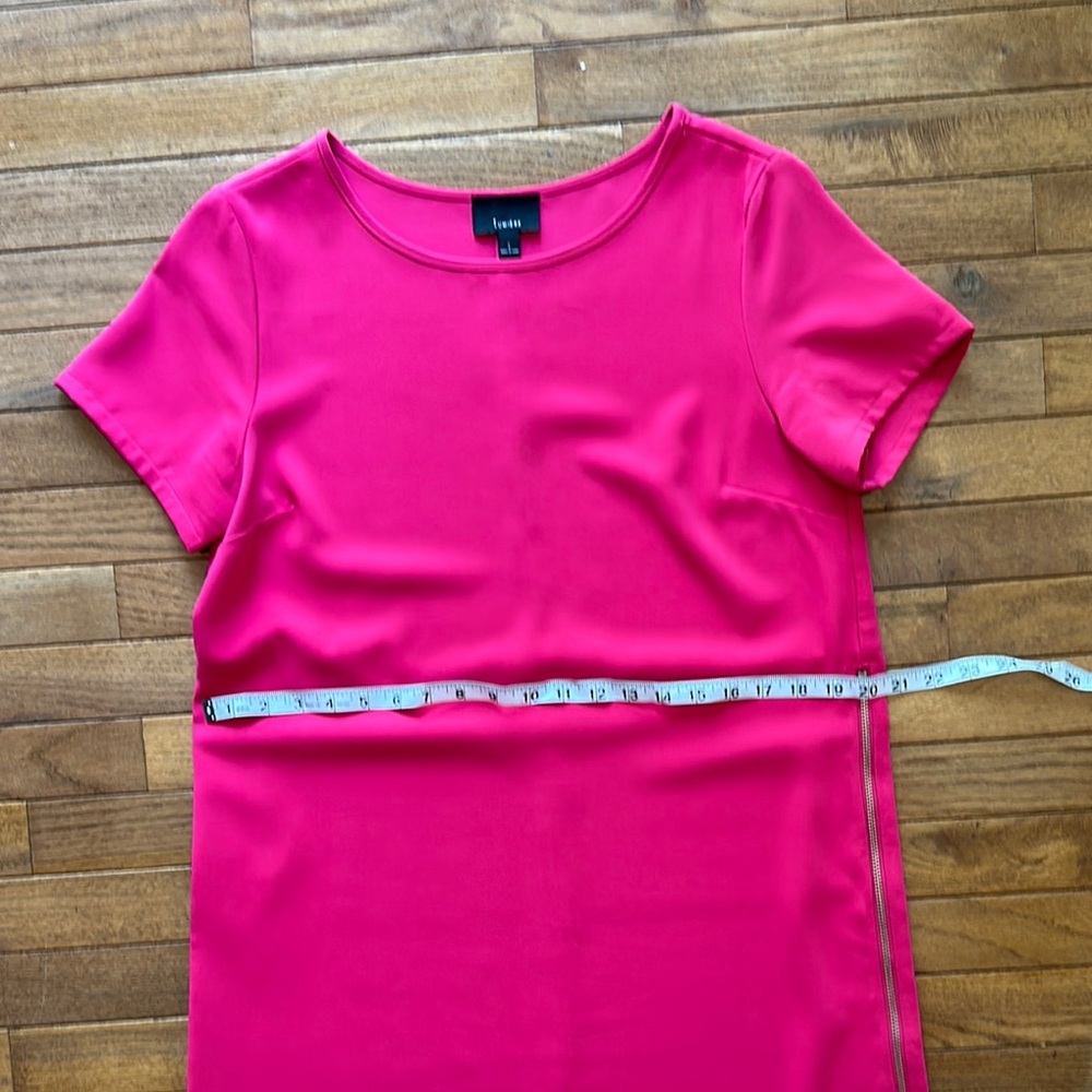 Vibrant Pink Short Sleeve Dress - Picture 3 of 6